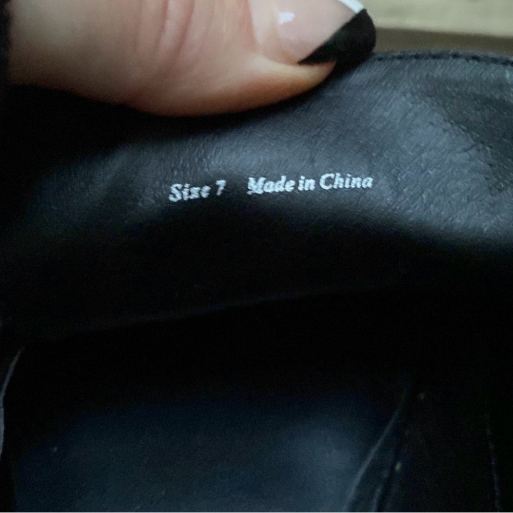 Dolce Vita Black Studded Mules - Picture 6 of 10